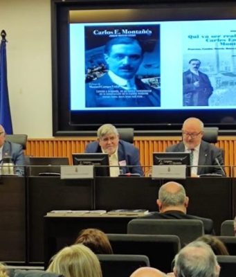 Aragonum lleva al Congreso de los Diputados la trepidante biografía de Carlos Emilio Montañés, un personaje fundamental en la modernización de España