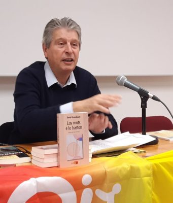 David Grosclaude (Partit Occitan), invitado por Fundación Aragonum y Ligallo de Fablans de l’aragonés, noticia en la letra del PÒc.