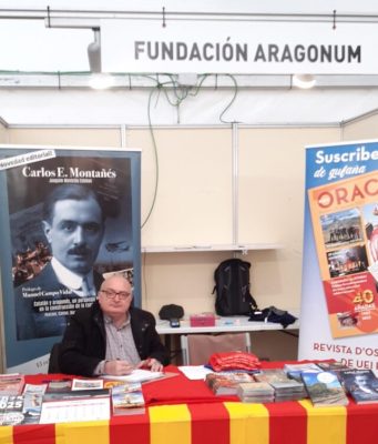 Fundación Aragonum y Ligallo de Fablans de l’Aragonés en la XXX Feria del Libro Aragonés de Monzón